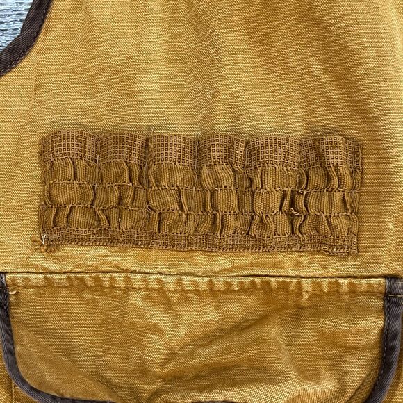 Vintage 60s American Field Made in USA Hunting Vest Canvas Game Pocket Size XL - Picture 4 of 12